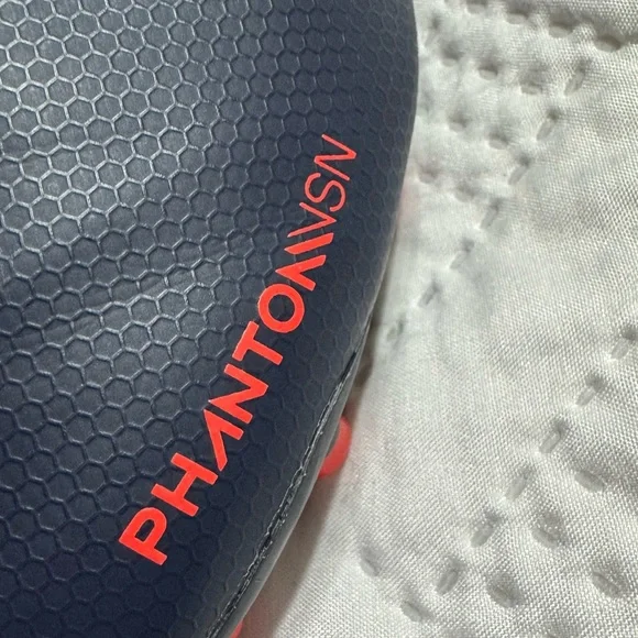 Nike Phantom VSN Acandemy DF FG Navy Blue Red Cleats Youth Size 4 Outdoors - Picture 4 of 10